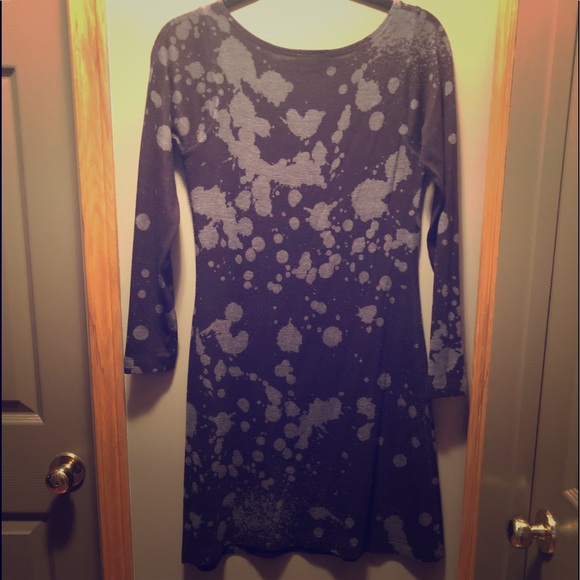 Grey and Black Sweater Dress by Nally and Millie - Picture 1 of 6